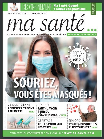 Parution dans le Magazine Ma Santé Auvergne Rhône Alpes